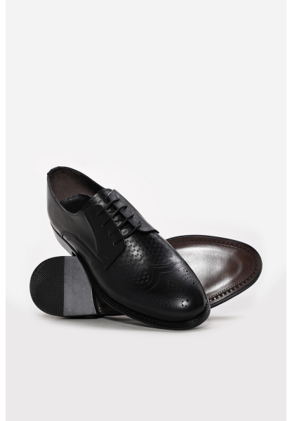 Ayakkabıhane İçi Dışı Hakiki Deri Siyah Erkek Klasik Ayakkabı AH08218131511