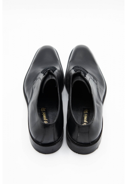 Ayakkabıhane Hakiki Deri Siyah Erkek Klasik Ayakkabı CEK777 EA007