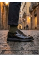 AHN0003 Yeni Sezon Siyah Rugan Lüks Brouge Klasik Ayakkabı