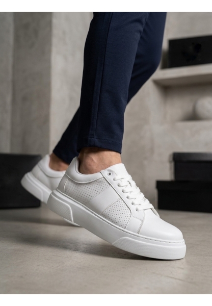 AHN0247 Erkek Sneaker Günlük Casual Spor Ayakkabı Beyaz