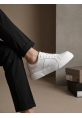 AHN0247 Erkek Sneaker Günlük Casual Spor Ayakkabı Beyaz