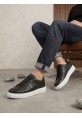 AHN0247 Erkek Sneaker Günlük Casual Spor Ayakkabı Siyah