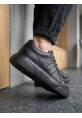 AHN0247 Erkek Sneaker Günlük Casual Spor Ayakkabı Siyah Taban