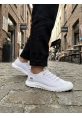 AHN0248 AHN Beyaz Esnek Bağcıklı Ultra Hafif Nefes Alan Sneaker Ayakkabı