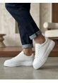 BLF-010 Erkek Sneaker Günlük Casual Spor Ayakkabı Beyaz