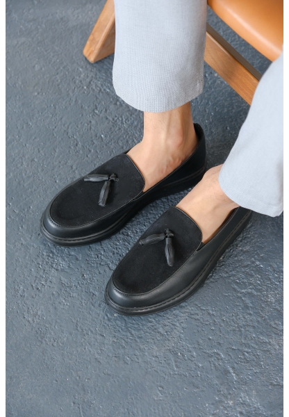 MN002 - CST Loafer Pelle Erkek Ayakkabı SIYAH