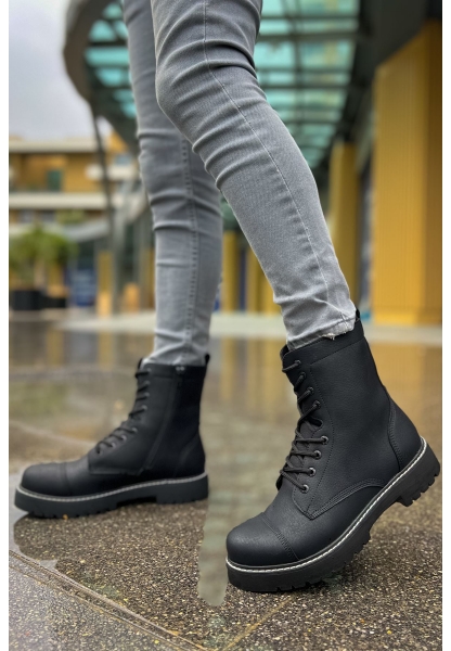 MN009 - CST Military Erkek Bot SIYAH