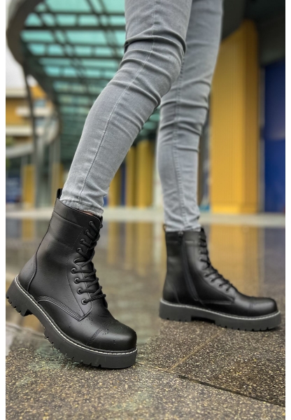 MN009 - FST Military Erkek Bot SIYAH