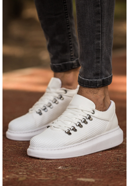 MN021 - CBT Favo Erkek Ayakkabı BEYAZ