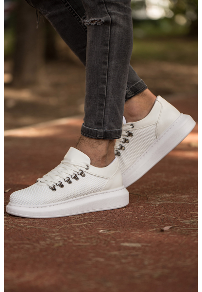MN021 - CBT Favo Erkek Ayakkabı BEYAZ