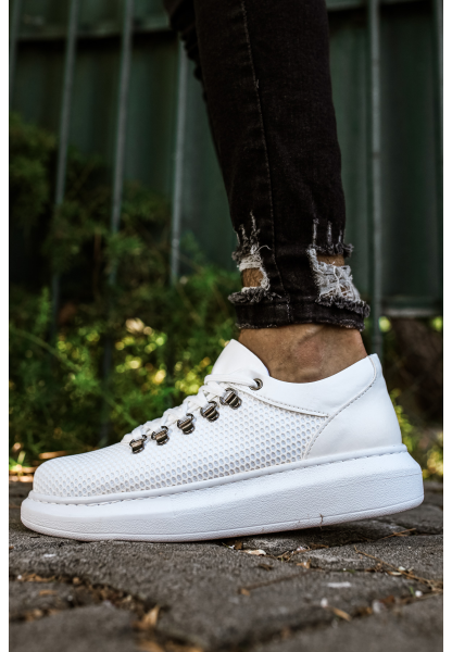 MN021 - CBT Favo Erkek Ayakkabı BEYAZ