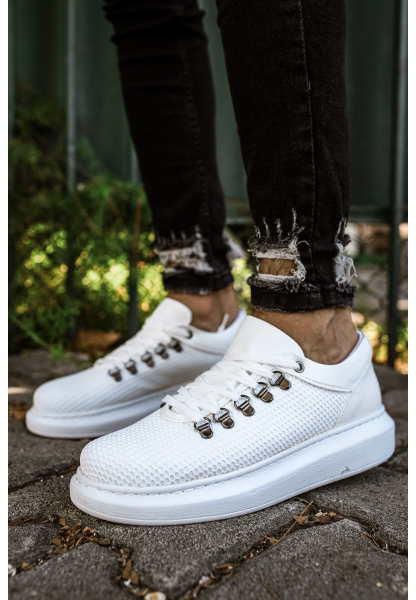 MN021 - CBT Favo Erkek Ayakkabı BEYAZ