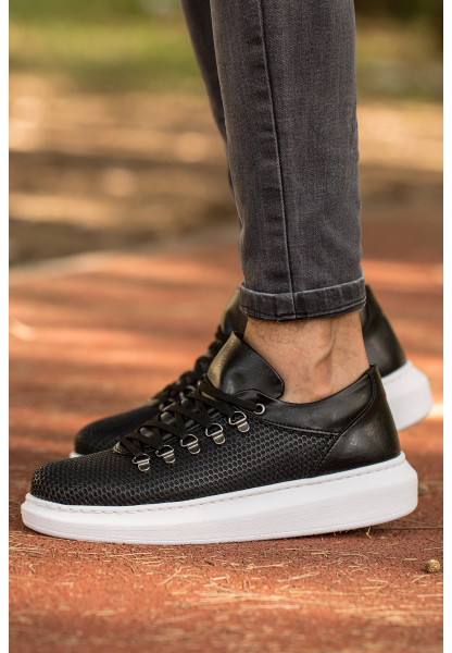 MN021 - CBT Favo Erkek Ayakkabı SIYAH