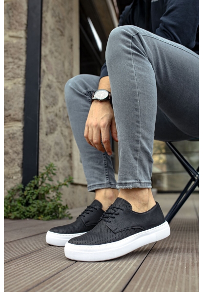 MN061 - CBT Rex Erkek Ayakkabı SIYAH