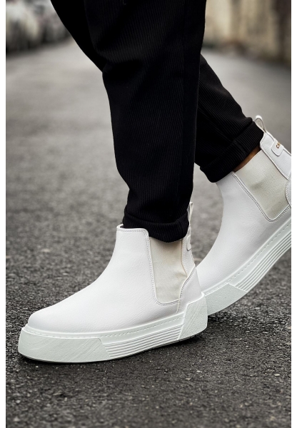 MN069 - CRT Harmany Erkek Bot BEYAZ