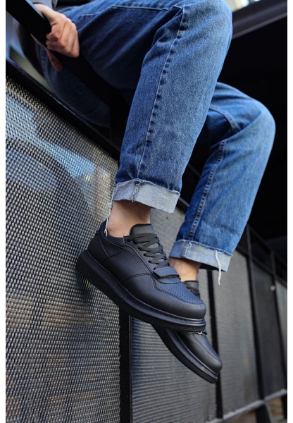 MN073 - CST Flatline Erkek Ayakkabı SIYAH