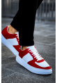MN087 - CBT Kenton Erkek Ayakkabı KIRMIZI / BEYAZ