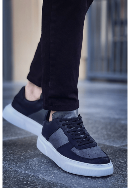 MN087 - CBT Kenton Erkek Ayakkabı SIYAH / ANTRASIT