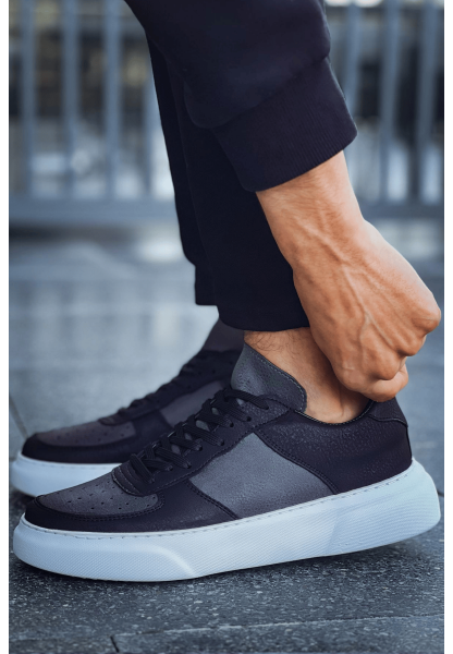 MN087 - CBT Kenton Erkek Ayakkabı SIYAH / ANTRASIT