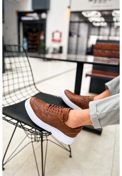 MN153 - CBT Oxford Erkek Ayakkabı TABA