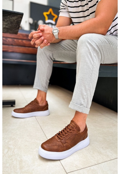 MN153 - CBT Oxford Erkek Ayakkabı TABA