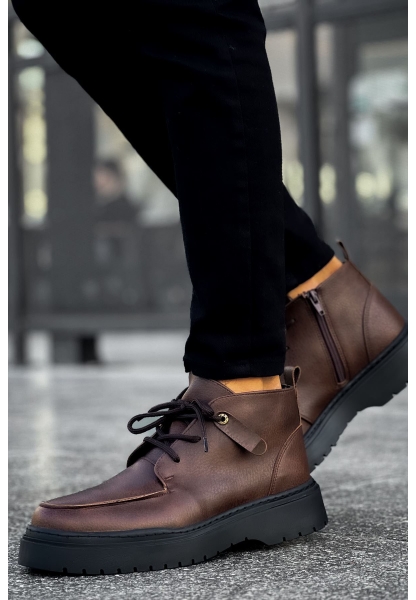 MN213 - CST Bryggen Erkek Bot KAHVE