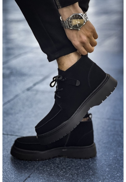 MN213 - SST Bryggen Erkek Bot SIYAH