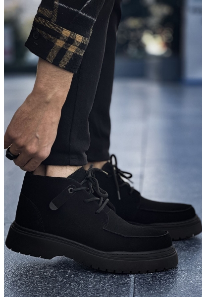 MN213 - SST Bryggen Erkek Bot SIYAH