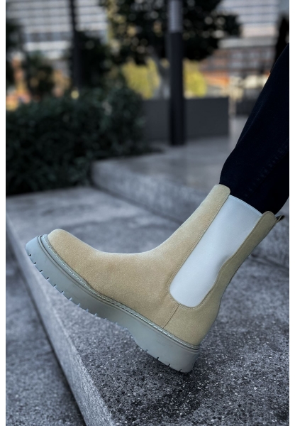 MN223 - SRT Alaska Süet Erkek Bot KUM