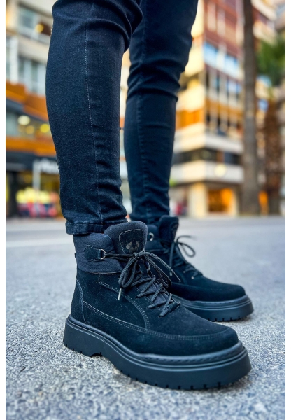 MN225 - SRT Impact Erkek Bot SIYAH