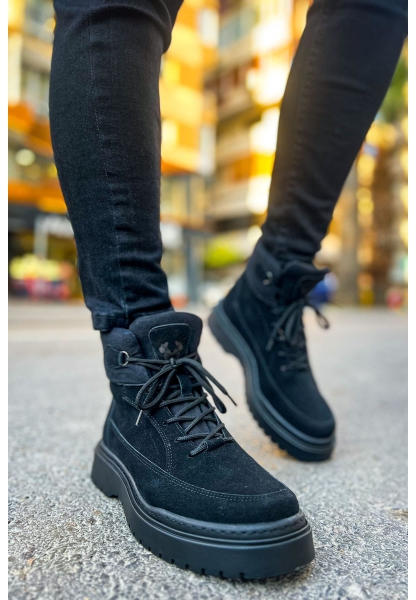 MN225 - SRT Impact Erkek Bot SIYAH