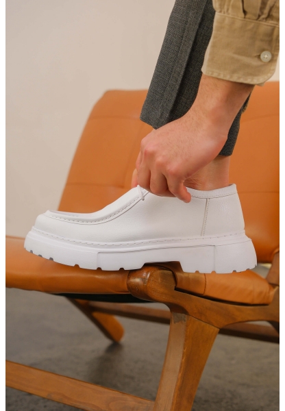 MN2404 - CBT Castle Erkek Ayakkabı BEYAZ