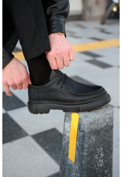 MN2404 - CST Castle Erkek Ayakkabı SIYAH