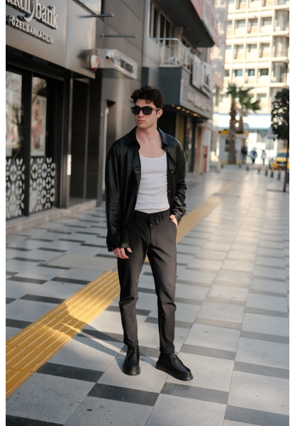 MN2404 - CST Castle Erkek Ayakkabı SIYAH