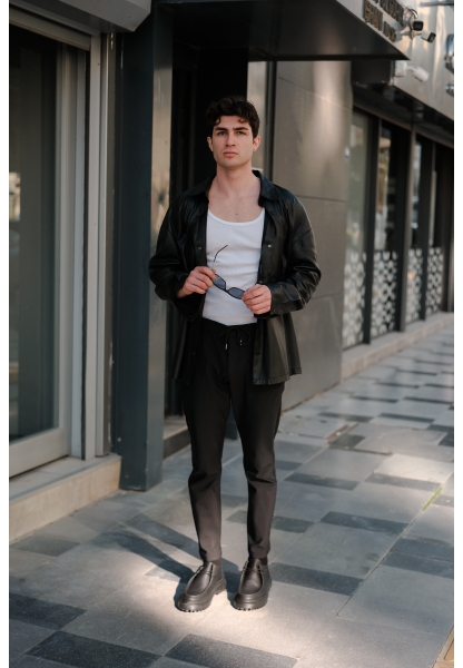 MN2404 - CST Castle Erkek Ayakkabı SIYAH