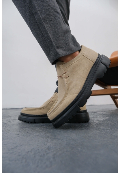 MN2404 - SST Castle Erkek Ayakkabı BEJ