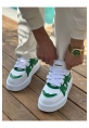 MN2407 - CBT Star-X Erkek Spor Ayakkabı BEYAZ/YESIL