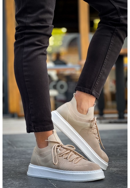 MN2408 - TBT Fusion Erkek Spor Ayakkabı KREM