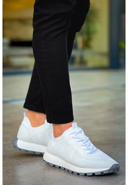 MN2409 - Triko Erkek Ayakkabı BEYAZ