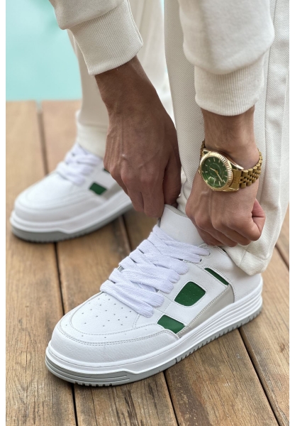 MN2410 - CBT Avax  Erkek Spor Ayakkabı BEYAZ/YESIL