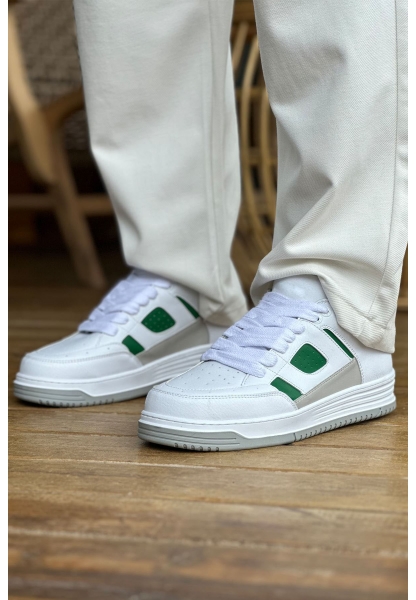 MN2410 - CBT Avax  Erkek Spor Ayakkabı BEYAZ/YESIL