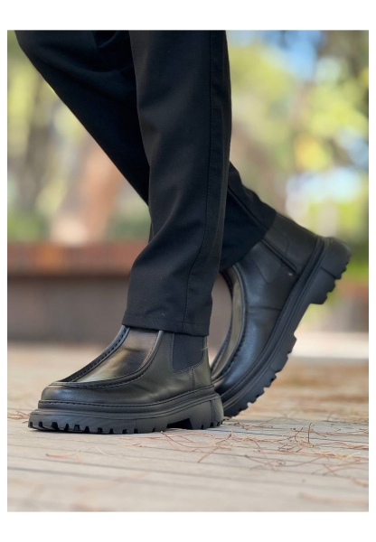 MN2433 - FRT Erkek Bot SIYAH