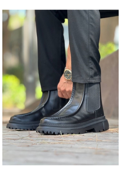 MN2433 - FRT Erkek Bot SIYAH