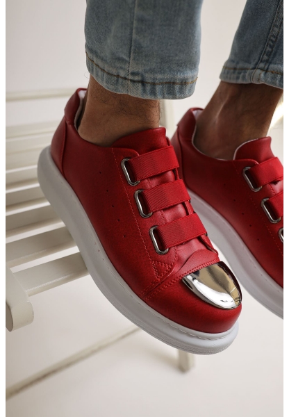 MN251 - CBT Mirror Erkek Ayakkabı KIRMIZI