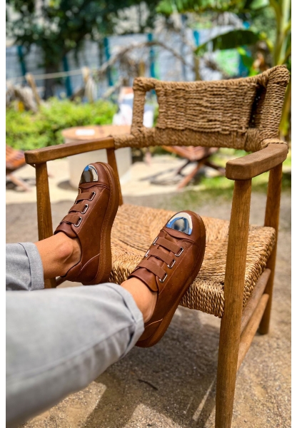 MN251 - CRT Mirror Erkek Ayakkabı TABA