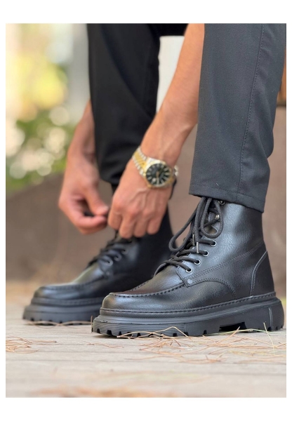 MN2529 - Fantasya ST Erkek Bot SIYAH