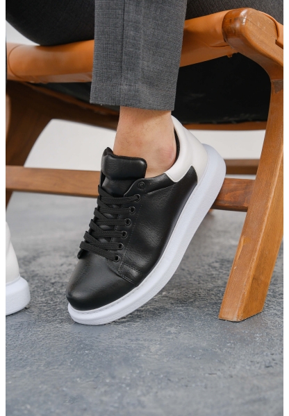 MN256 - CBT Estrella Erkek Ayakkabı SIYAH/BEYAZ