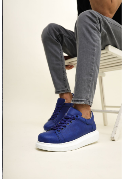 MN257 - CBT Estrella Erkek Ayakkabı Sax MavI