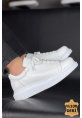 MN257 - DBT Estrella Deri Erkek Ayakkabı BEYAZ
