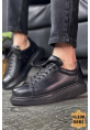 MN257 - DST Estrella Deri Erkek Ayakkabı SIYAH
